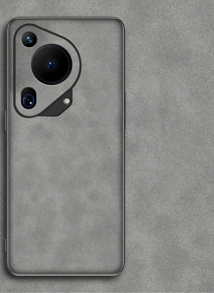 عام هواوي بورا 70 الترا حالة قسط بو الجلود الملمس جراب هاتف لهواوي بورا 70 الترا سيليكون واقية قذيفة غطاء - Image 1