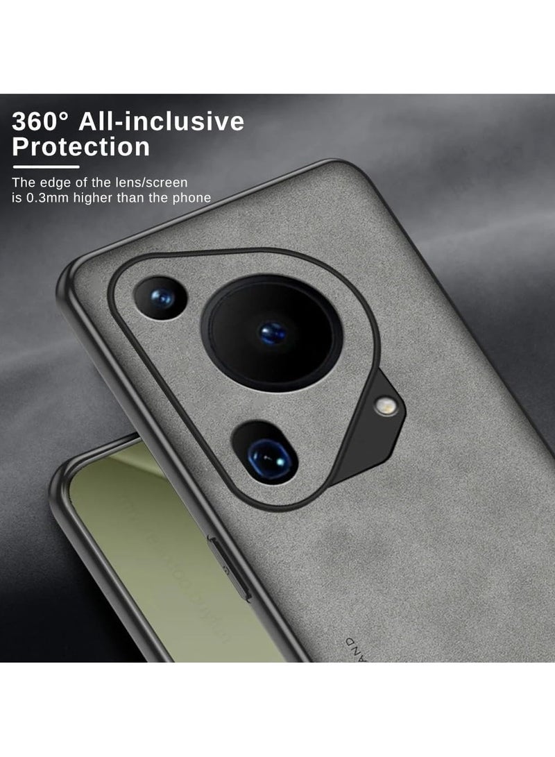 عام هواوي بورا 70 الترا حالة قسط بو الجلود الملمس جراب هاتف لهواوي بورا 70 الترا سيليكون واقية قذيفة غطاء - Image 3