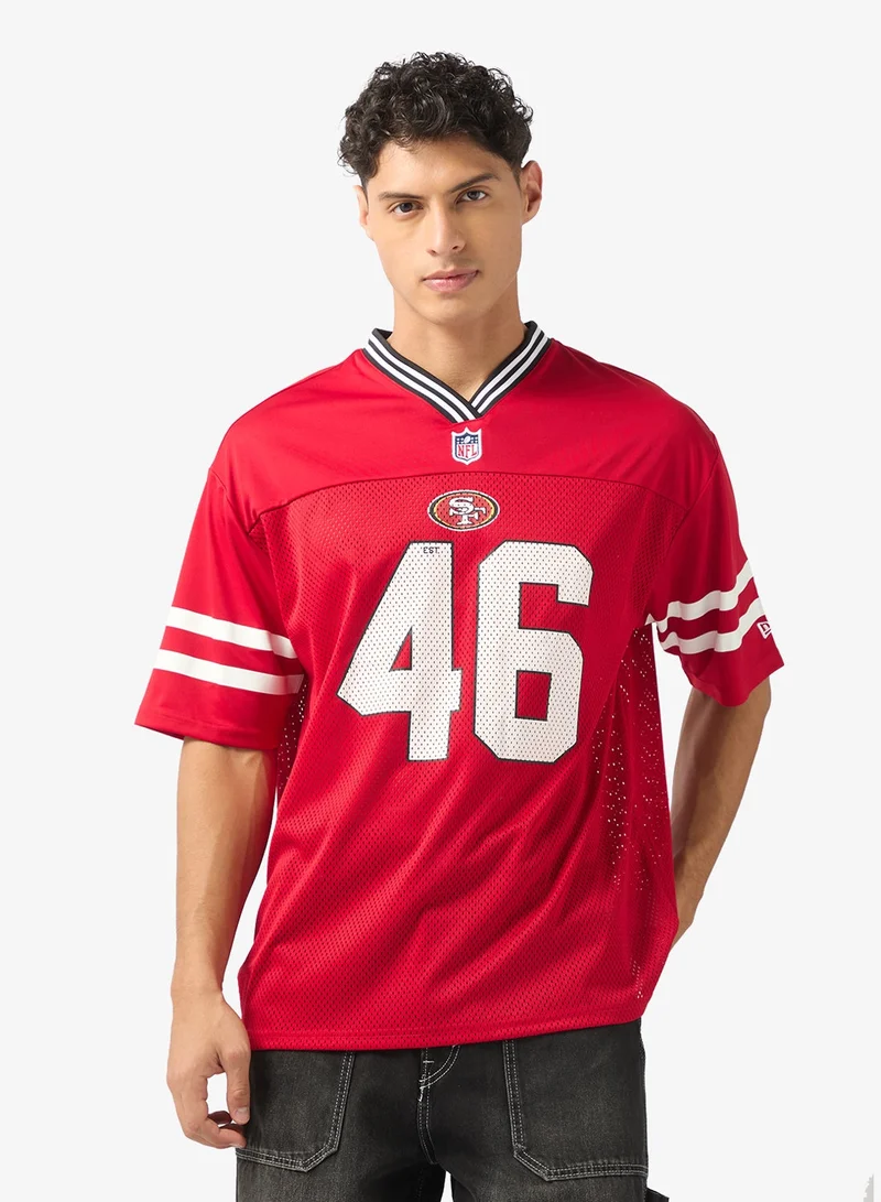 NEW ERA NFL Mesh San Francisco 49ers T-Shirt