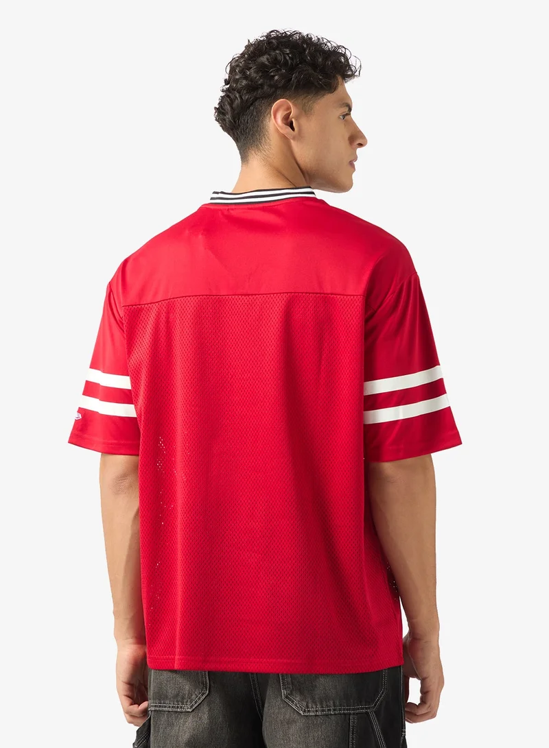 NEW ERA NFL Mesh San Francisco 49ers T-Shirt