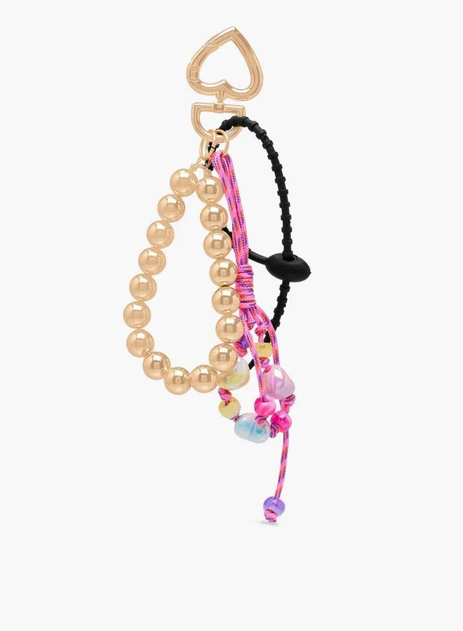 Flora Bella By Shoexpress Heart Charm Keychain