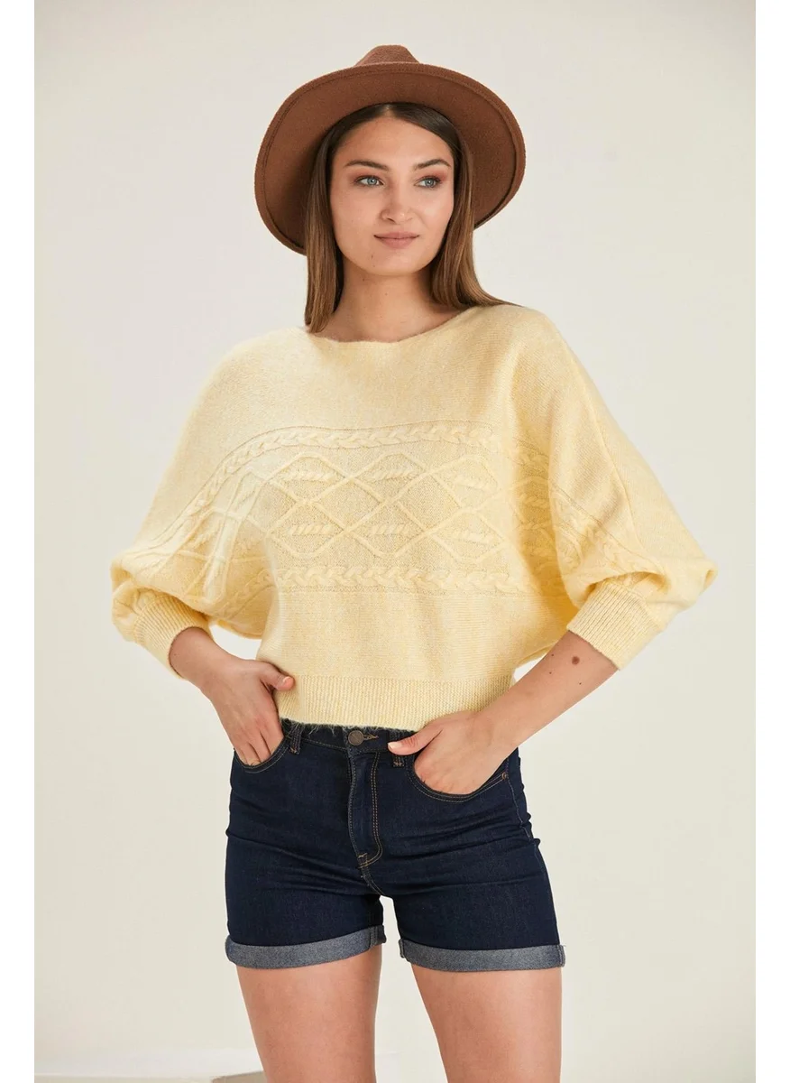 الكسندر جاردي Batwing Sleeve Sweater (B22-5750)
