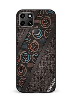 Protective Case Cover For Infinix Smart 6 Abstract Design Multicolour