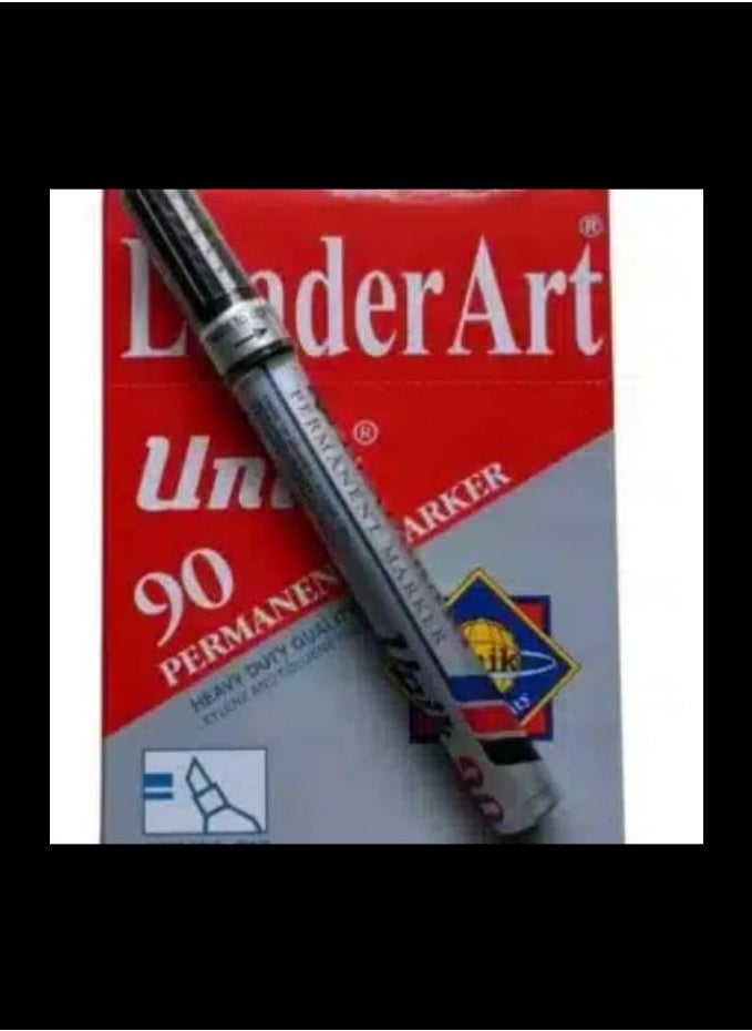 Unik Unik Sketch Marker Pen, 90 nibs, black  - Image 2