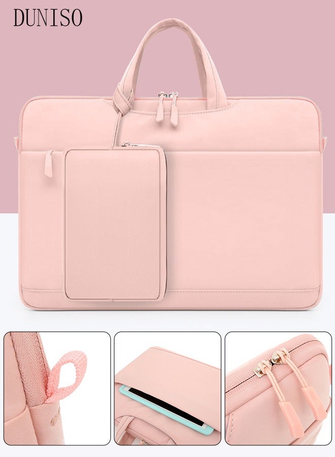 DUNISO 15.6 Inch Laptop Bag Lightweight Computer Bag with Power Pack Travel Business Briefcase Water Resistance Laptop Handbag for Men and Women Work Office  - Image 1