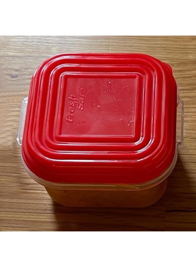 ARSUK Baby Food Storage Containers 120ml - Reusable Small Freezer Jars with Leak Proof Lids - Travel Friendly Baby Weaning Snack Pots - Dishwasher, Freezer & Microwave Safe, BPA Free (Pack of 8) - Image 2
