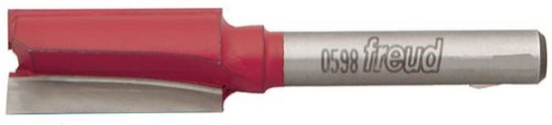 Freud 12115 78 dia Double Flute Straight Bit with 12 shank 234 overall length