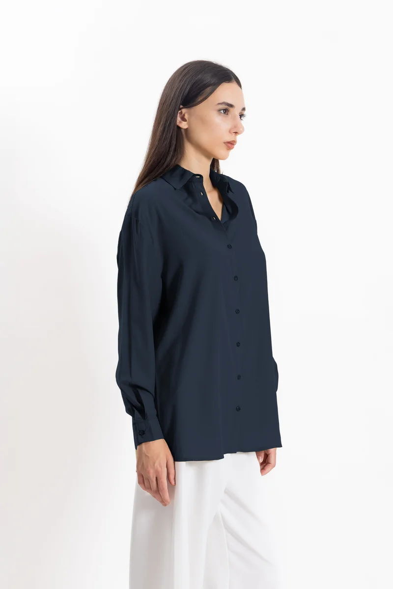 SHAPES COMFORT SATIN SHIRT