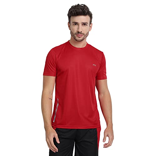 FTX Mens Polyester Regular Fit T-Shirt Multicolor L - Image 5