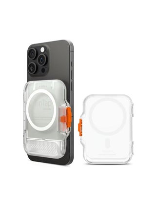 حامل بطاقات TinTap MagFit Plus Hard Shell Dual Magnet MagSafe Wallet [7-8 بطاقات] لهاتف iPhone 16 Pro Max / 16 Pro / 16 Plus / 16 / iPhone 15/14/13/12 series - شفاف - pzsku/ZB63F9E47907C2B3FE6CEZ/45/_/1740524860/1c5cf940-2365-4295-8a82-87da6cf49a74