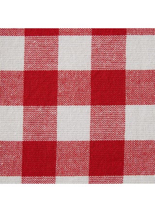 Checkered Tabletop, Rectangle Tablecloth 100% Cotton, Machine Washable, Gentle Cycle and Durable, For Indoor Outdoor Picnic - view 4