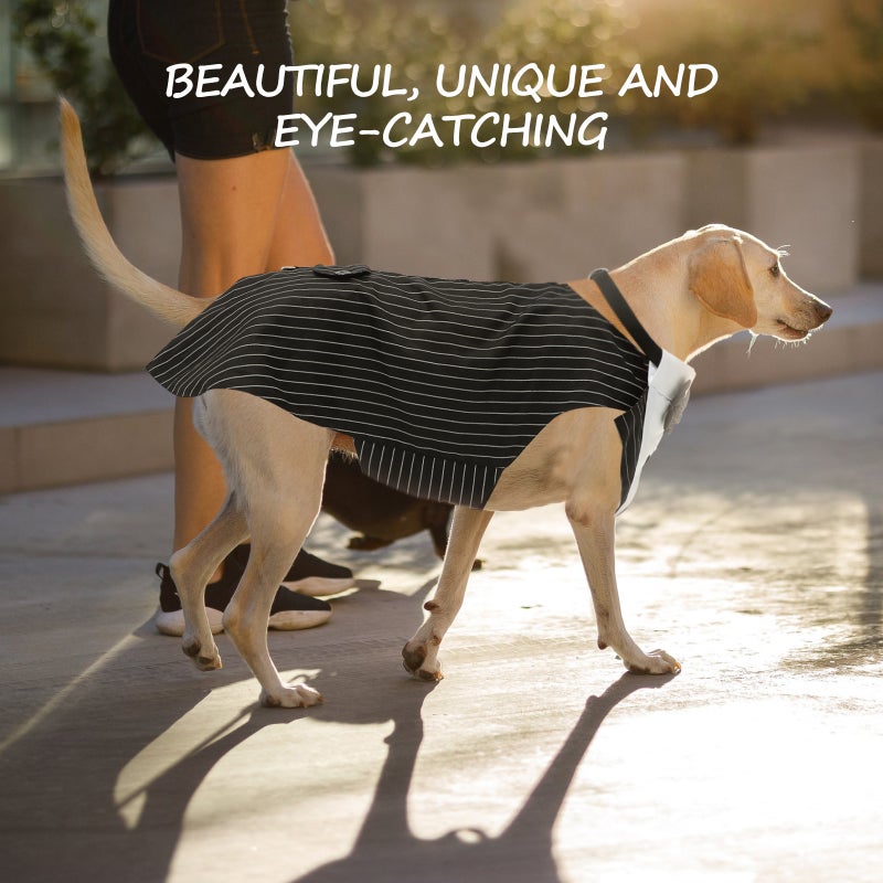 1 Set of Decorative Dog Scarf Delicate Dog Suit Wear-resistant Dog Tuxedo Dog Accessory - Image 5