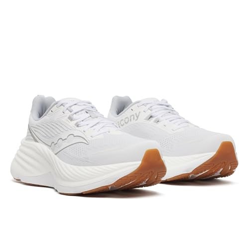 Saucony Hurricane 24 White/Silver - Image 2