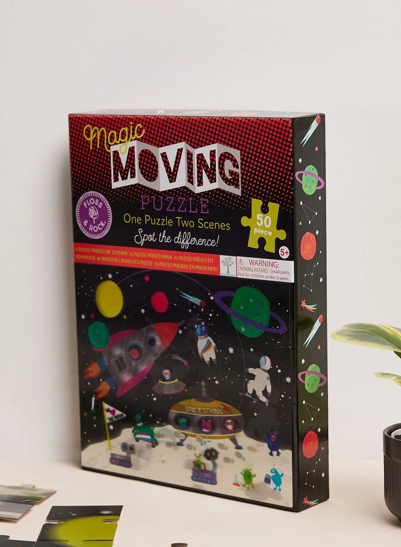 Floss & Rock Space 50Pc Magic Moving Puzzle