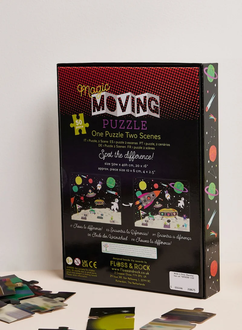 Floss & Rock Space 50Pc Magic Moving Puzzle