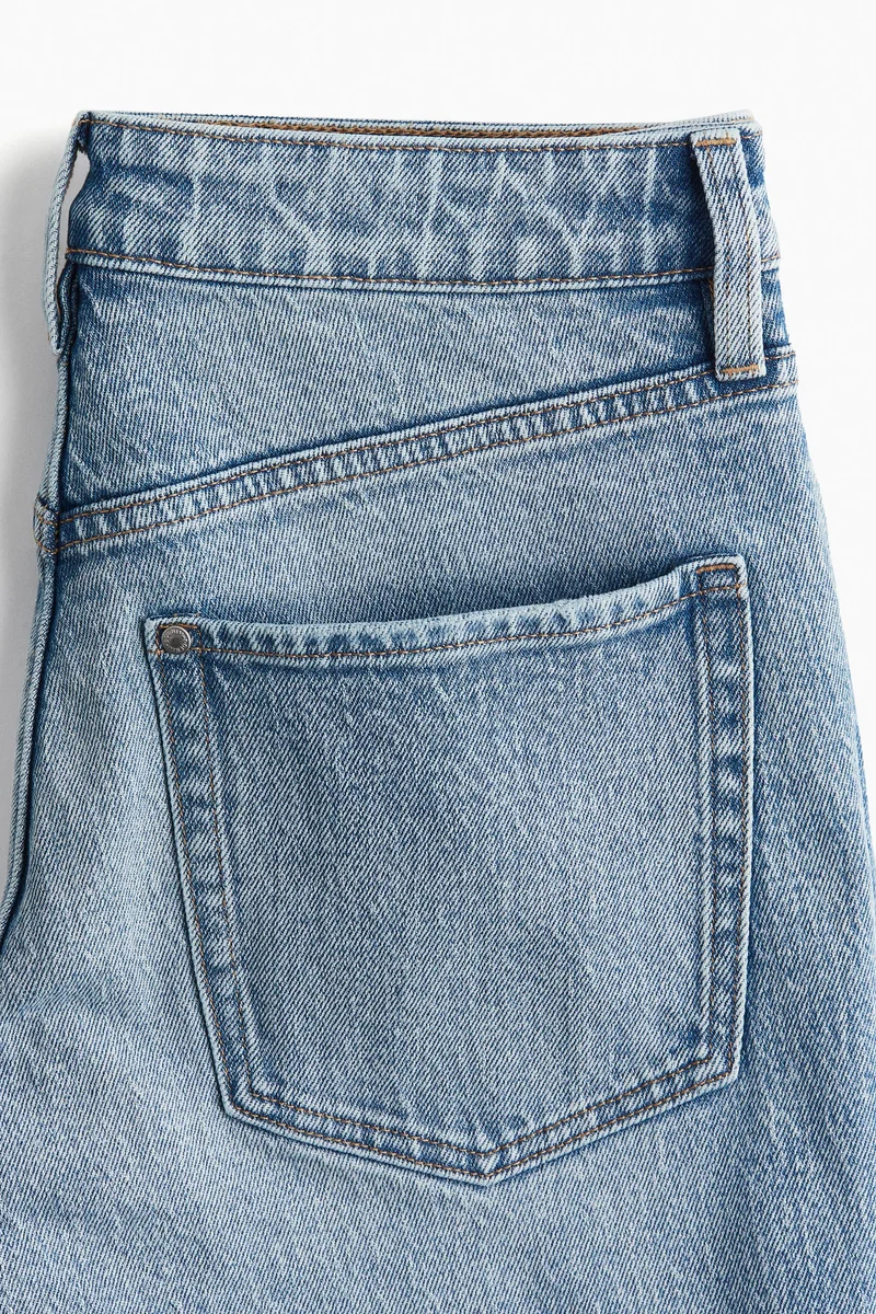 H&M Slim Straight High Ankle Jeans