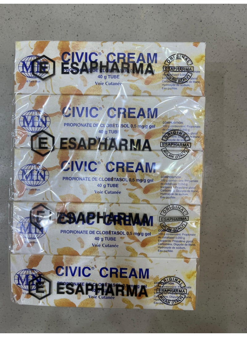 ESAPHARMA Civic Brightening Cream 30g (Pack of 5)