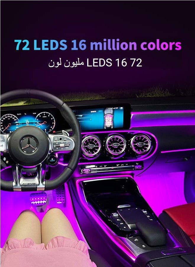 Sumkyle 4-In-1 Car Interior Decorative LED Light With Remote  - Image 5