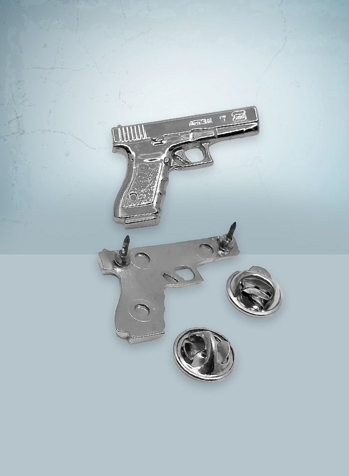 فايتر جيفتس مسدس 2 دبوس فضي