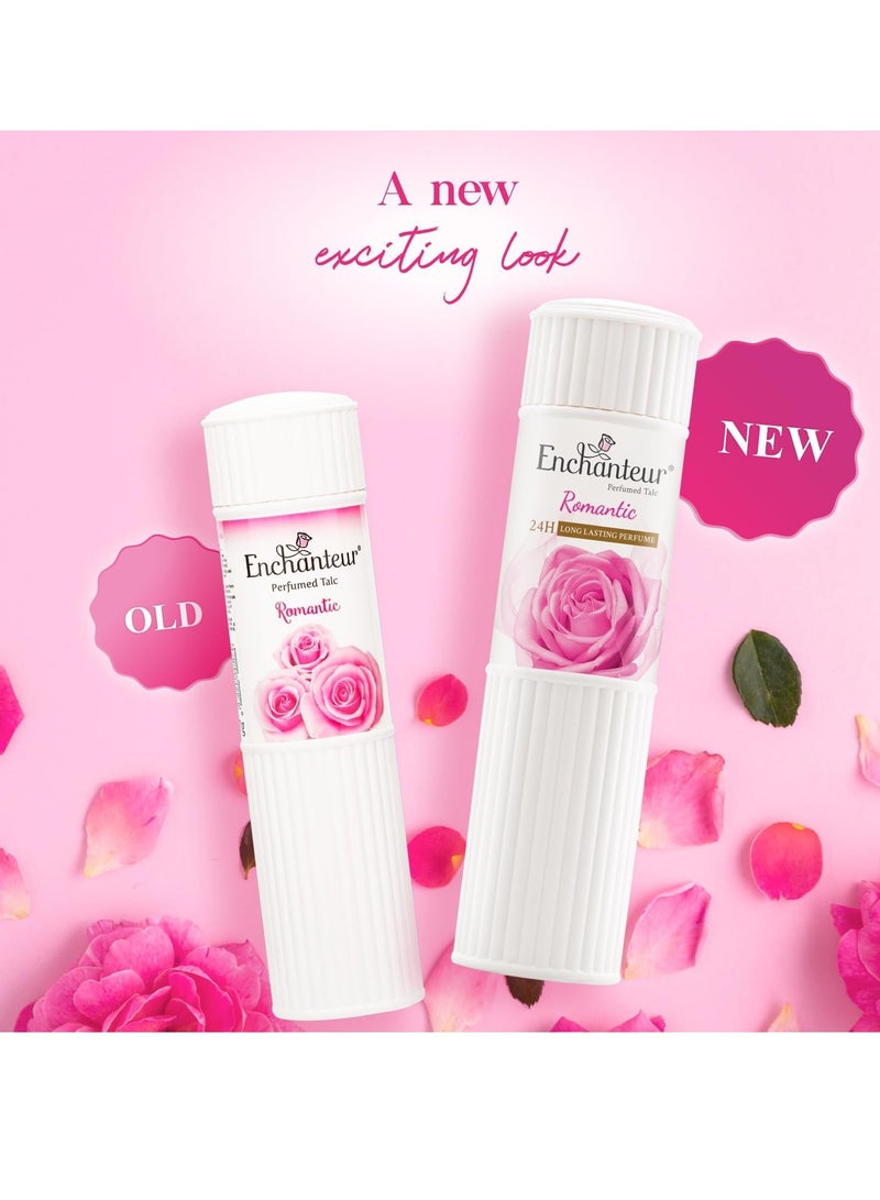 Enchanteur 1 Perfumed Talc Romantic, 250G - Image 2