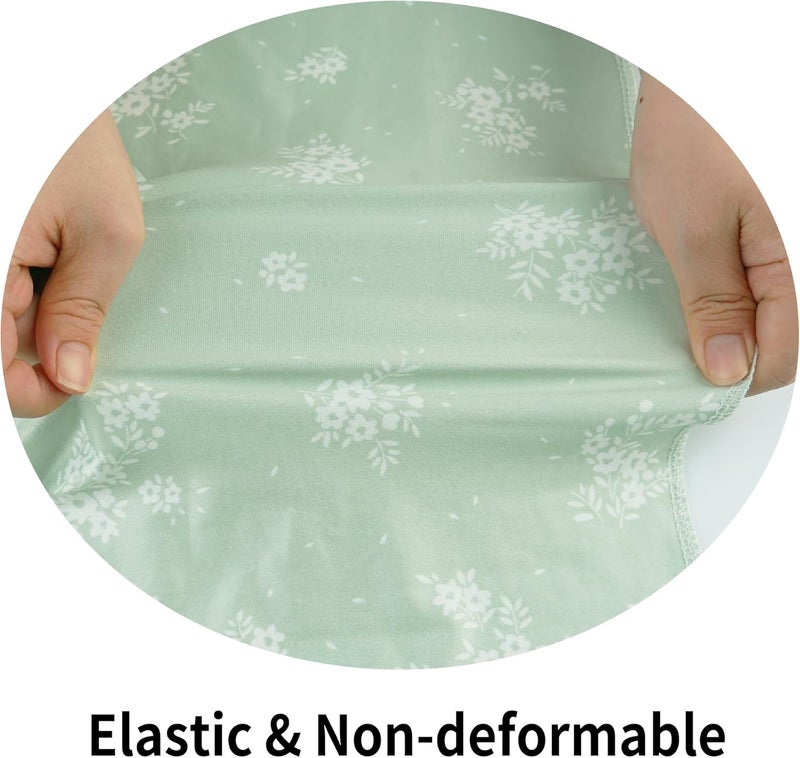 Viviland Jersey Swaddle Blanket, Ultra Soft Stretchy Receiving Blanket, Newborn Swaddle Wrap for Boys & Girls, 40 x 30 inches, 2 Pcs - Image 5