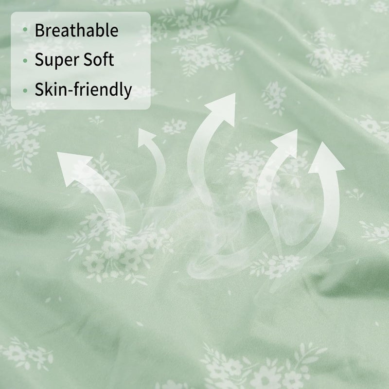 Viviland Jersey Swaddle Blanket, Ultra Soft Stretchy Receiving Blanket, Newborn Swaddle Wrap for Boys & Girls, 40 x 30 inches, 2 Pcs - Image 2