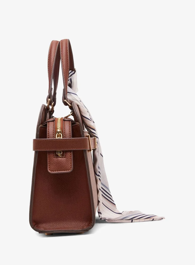 ANNE KLEIN Anne Klein Logo Detail Satchel Bag