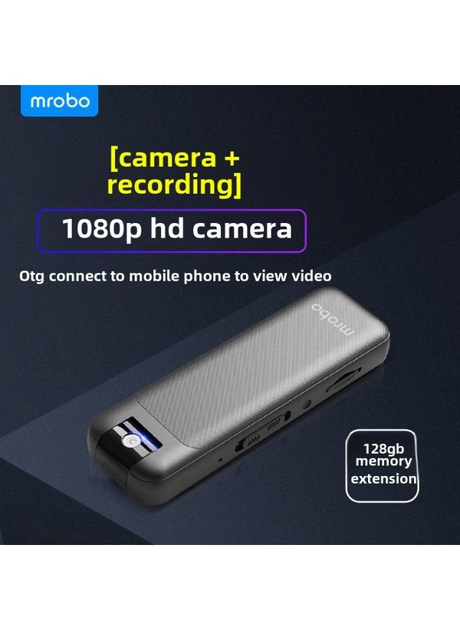 Generic Meibo Recording Camera Professional High-definition Video Recorder Convenient Large-capacity Video Pen Recording Pen Shipping-Body Color:D3 Ultra-clear NiGht Vision Version  - Official Standard ConfiGuration  - Image 1