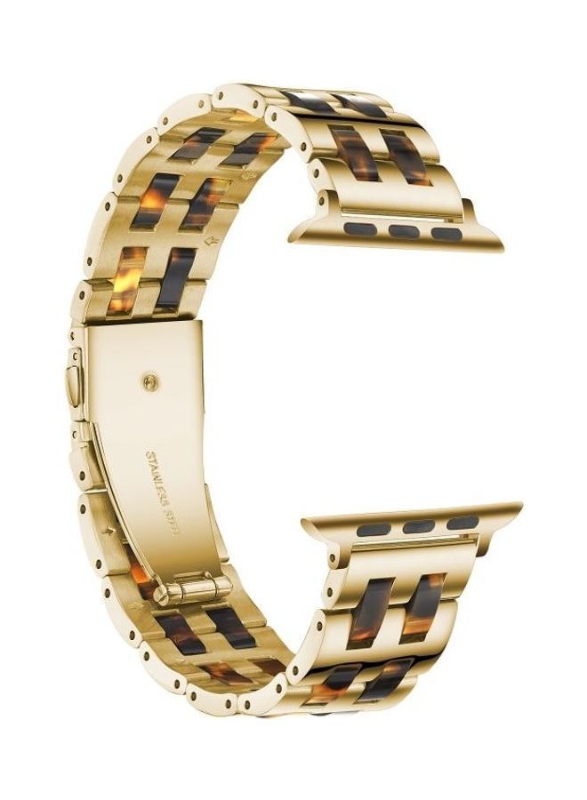 NIBEMINENT Replacement Watch Band For Apple 5 & 4 44mm / 3 2 1 42mm Hawksbill  - Image 2