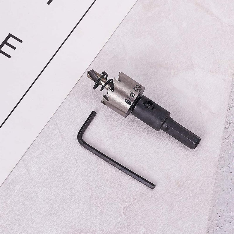 Othmro Utoolmart 19mm Black HSS Drill Bit Hole Saw Cutter 70mm Length for Metal Alloy Wood 1pcs - Image 3