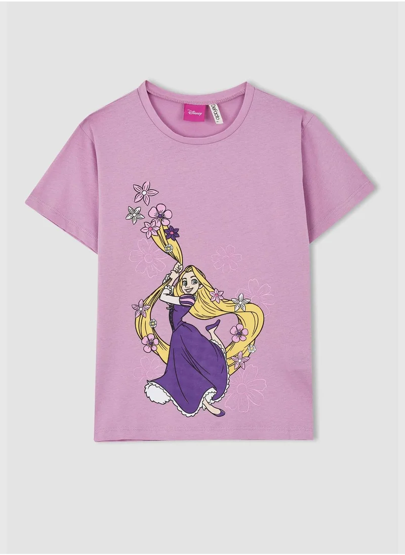 DeFacto Girl Disney Princess Licenced Regular Fit Short Sleeve Body