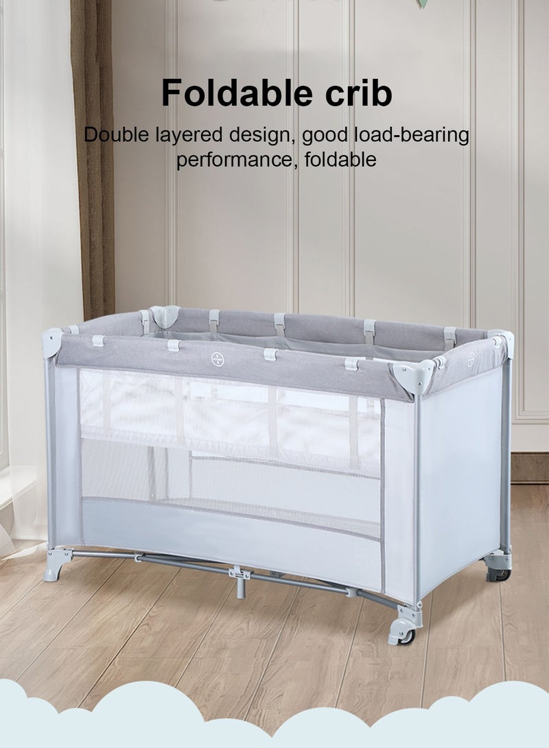 MaBaby سرير أطفال متعدد الوظائف وقابل للطي - Image 5