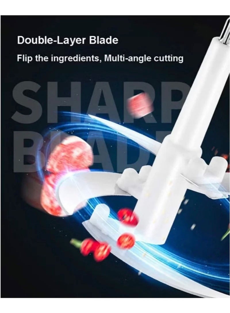 Microplus 3 Speed Stainless Steel 5Litre Meat Grinder/Chopper/Food Processor/Mincer 500W Silver/Black Ps-4806 - Image 5