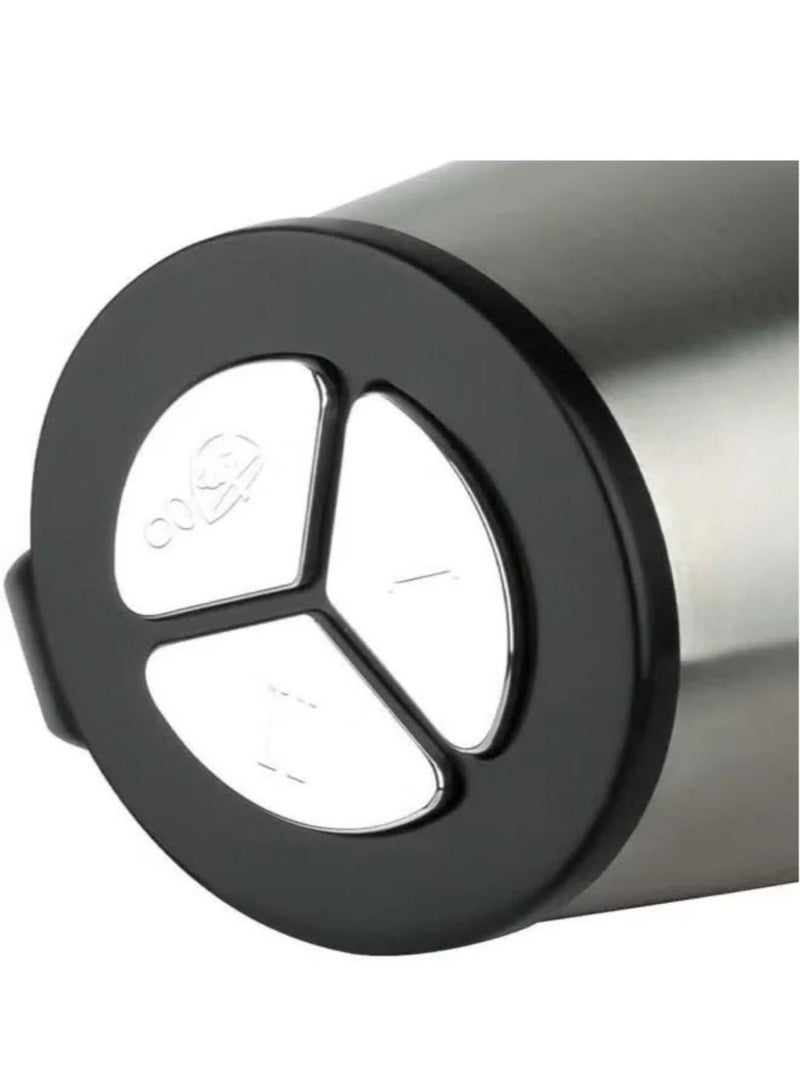 Microplus 3 Speed Stainless Steel 5Litre Meat Grinder/Chopper/Food Processor/Mincer 500W Silver/Black Ps-4806 - Image 4