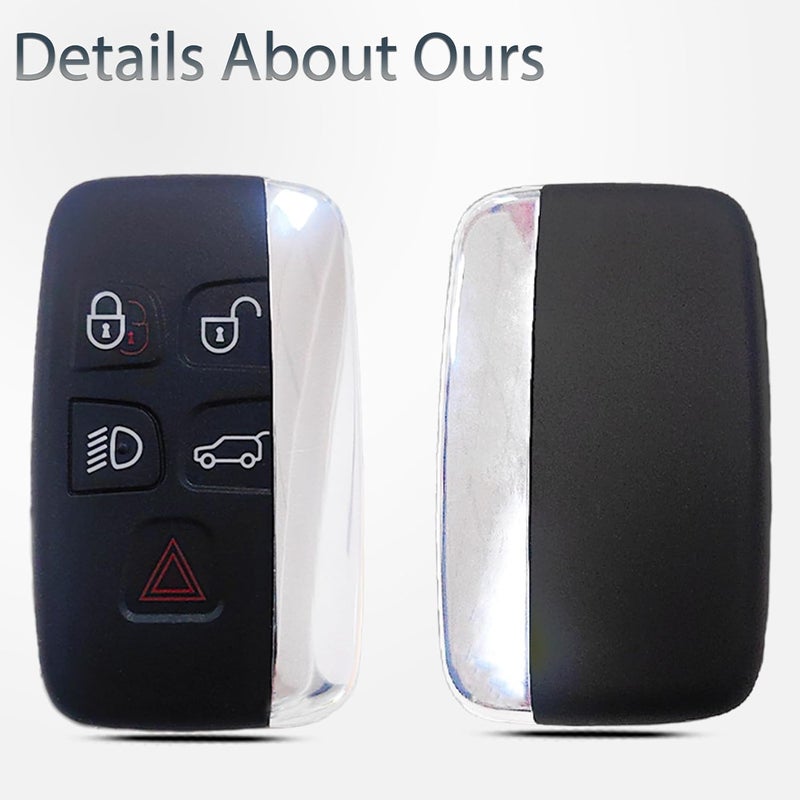 SUPALAND غطاء مفتاح بديل لسيارات لاند روفر وجاغوار - Image 5