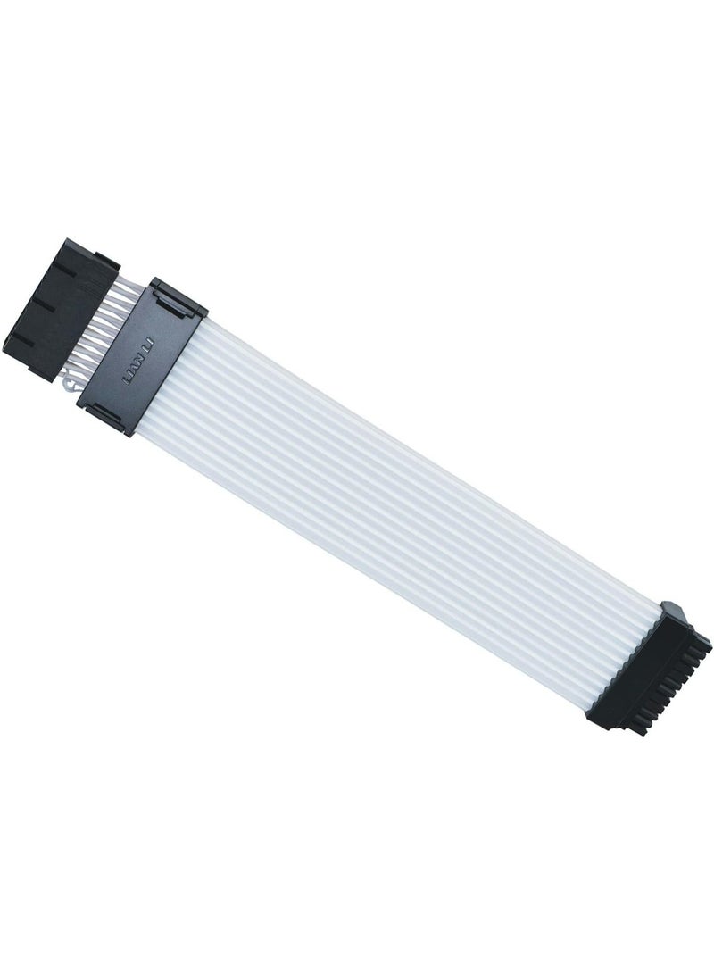 ليان لي كابل تمديد لاسلكي للوحة الأم ARGB من سترايمر، ٢٤ سنًا، بطول ٢٦٠ مم، ١٣٢ مصباح LED RGB قابل للعنونة، ١٢ دليل إضاءة، وحدة تحكم لاسلكية متضمنة، متوافق مع L-Connect ٣، مصنوع من السيليكون/TPE، مزامنة ARGB ٥ فولت | PW24-1W-T - Image 4