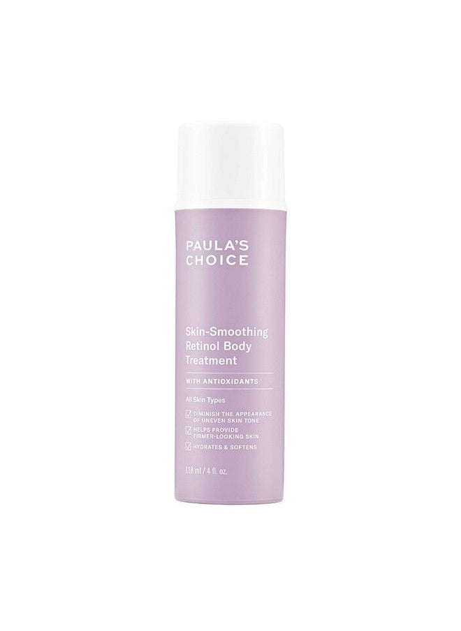 PAULA'S CHOICE Retinol Skinsmoothing Body Treatment Shea Butter Vitamin C & E Lotion Moisturizer For Discoloration Loss Of Firmness Uneven Tone & Texture 4 Ounce  - Image 1