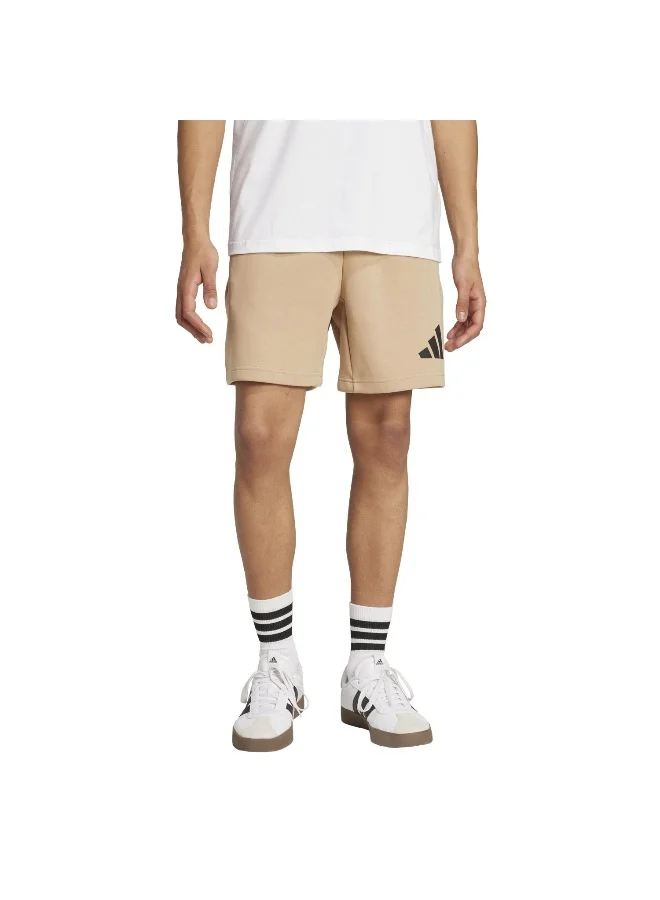Adidas M Fi 3Bar Sho Brown Training Shorts For Men XS