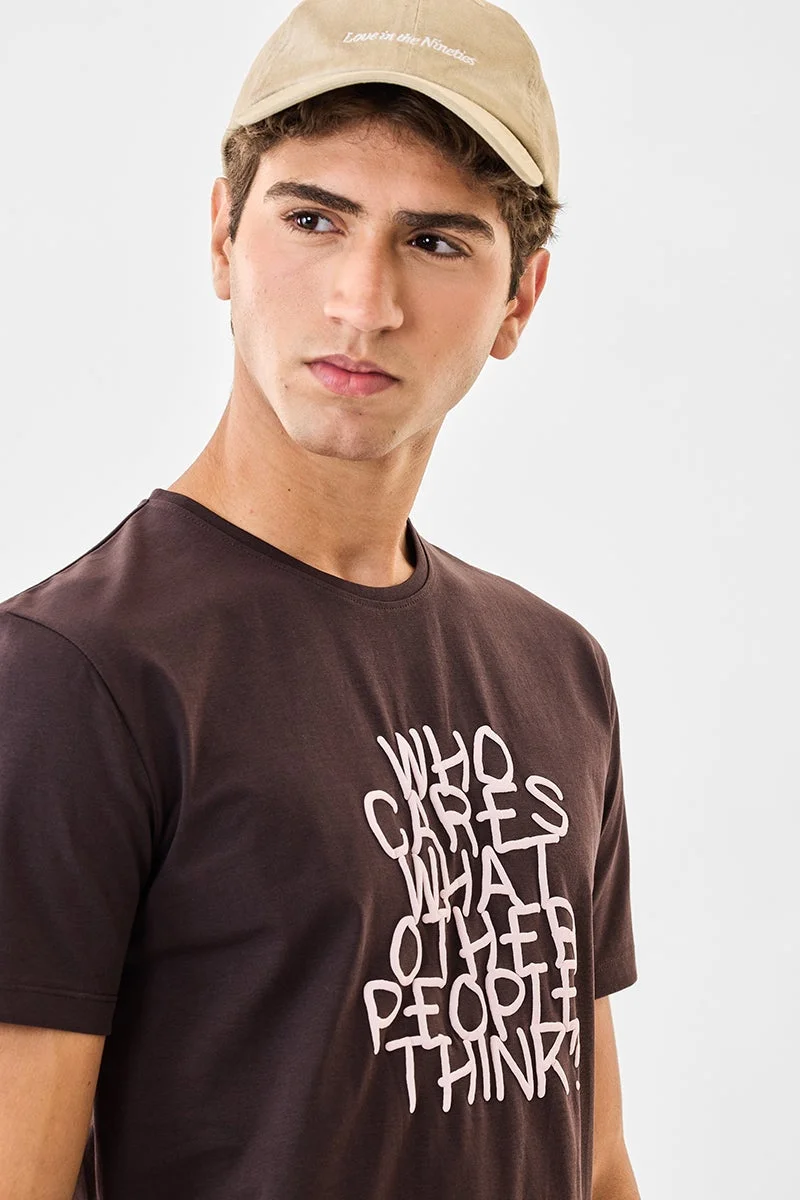 سنيتش تيشيرت مطبوع بقصة عادية