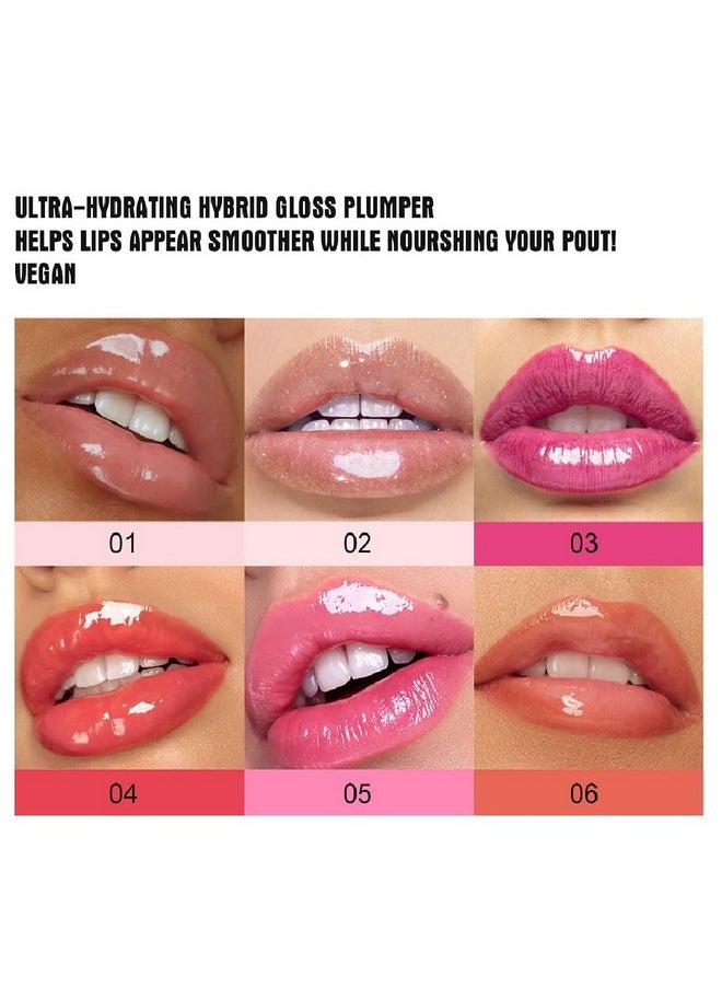 wenfeng WenFeng Spicy Lip Plumping Booster,Plumping Lip Oil with Chili Extract,Plump and Pout Lip Plumper for Women Girls,Fuller Lips Instantly,Hydrating,High-Shine (06)  - Image 3