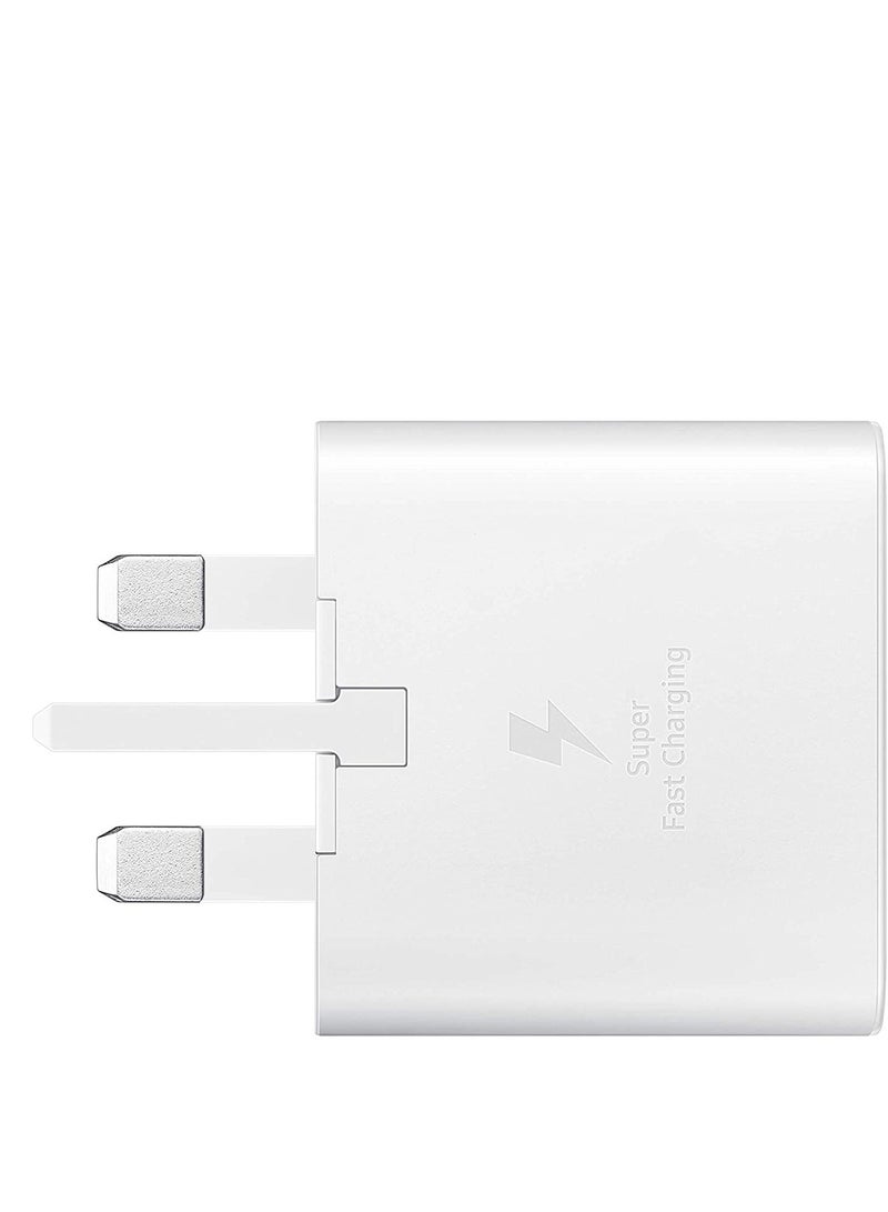 فون بلانيت 25W USB-C Fast Charging Wall Charger with Cable | Super Fast Power Adapter Compatible with Galaxy S20, S20+, S20 Ultra, Note 20 Ultra & Other Type-C Devices | High-Speed Mobile Charger with USB-C to USB-C Cable | Compact Travel Wall Plug - Image 2