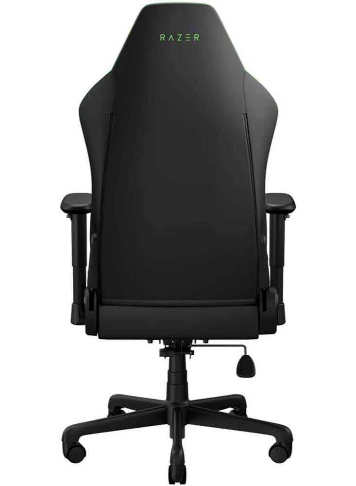 RAZER Iskur V2 X NewGen Gaming Chair, Built-in Lumbar Support, High-Density Foam Cushion, Breathable Fabric Upholstery, 152° Recline, 2D Adjustable Armrests, Steel Frame, Class-4 Gas Lift, Wide Seat Base, Ergonomic Design, Black & Green | RZ38-05310700-R3G1 - Image 3