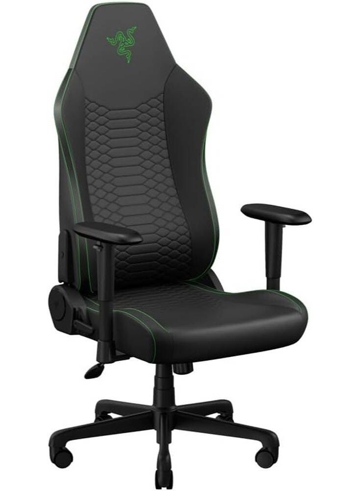 RAZER Iskur V2 X NewGen Gaming Chair, Built-in Lumbar Support, High-Density Foam Cushion, Breathable Fabric Upholstery, 152° Recline, 2D Adjustable Armrests, Steel Frame, Class-4 Gas Lift, Wide Seat Base, Ergonomic Design, Black & Green | RZ38-05310700-R3G1 - Image 5