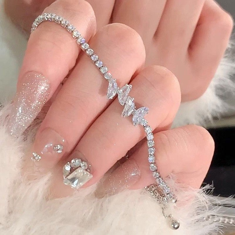 S925 Sterling Silver Zircon Bracelet for Women - Luxurious, Elegant & Versatile - Image 3
