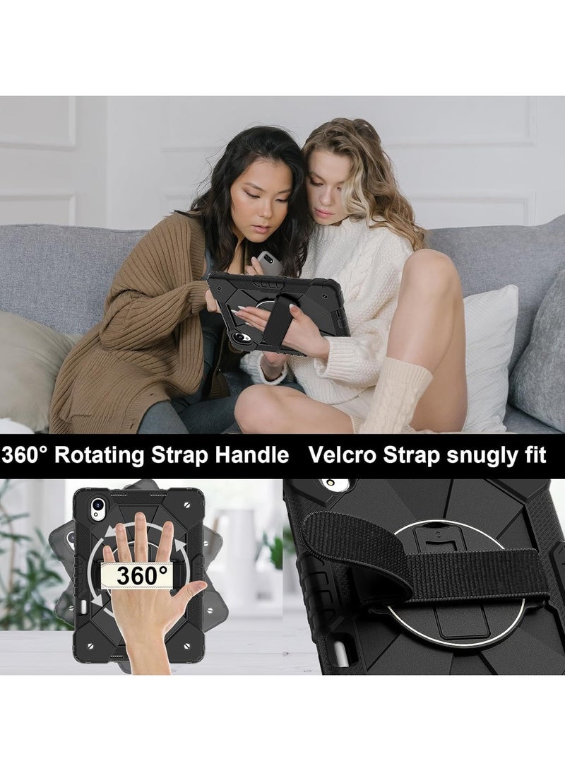 general Shockproof Case Compatible with Huawei MatePad 11.5 S 2024 Case, Anti-Scratch Military Grade Tablet Cover with Kickstand & Shoulder/Hand Strap Protective Shockproof Case - Image 4