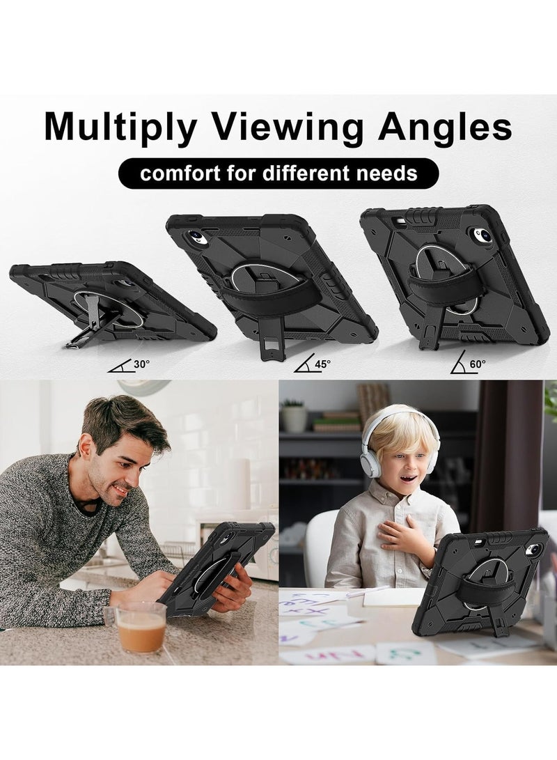 general Shockproof Case Compatible with Huawei MatePad 11.5 S 2024 Case, Anti-Scratch Military Grade Tablet Cover with Kickstand & Shoulder/Hand Strap Protective Shockproof Case - Image 5