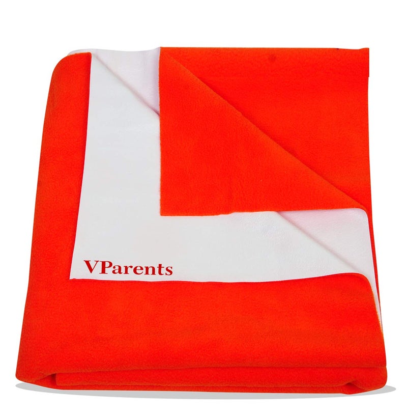 VParents واقي سرير الأطفال المقاوم للماء من VParents مع خدود ممتلئة قابل لإعادة الاستخدام (توفي، صغير) - Image 1