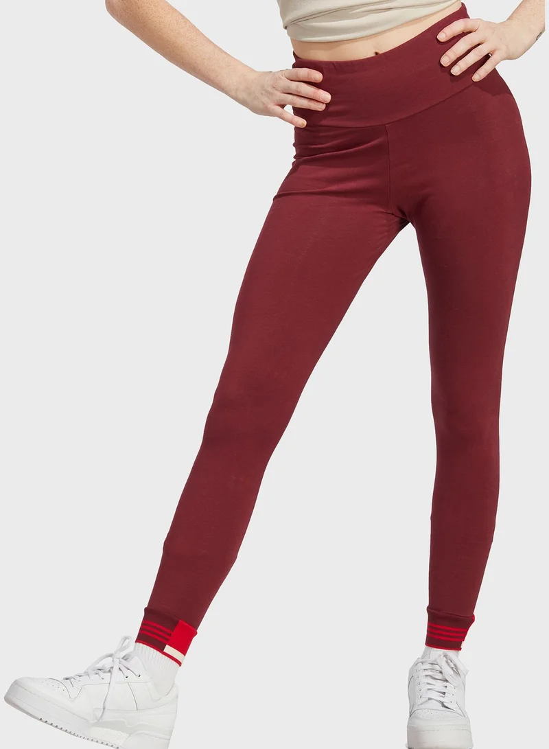 adidas Originals Ribbed Cuffed 7/8 Tights