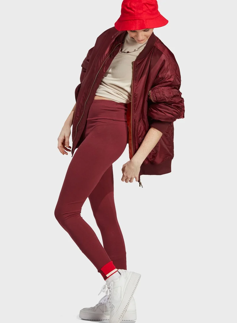 adidas Originals Ribbed Cuffed 7/8 Tights