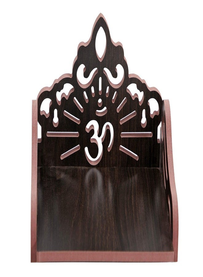 MS ENTERPRISE Wooden Singhasan Temple for God, Laddu Gopal Sinhasan for Pooja Mandir, Singhasan for Diwali, Durga Pooja, Navratri, Ganesh Chaturthi - Multicolor (5.5 * 6 * 8 Inch) (Black A) - Image 2
